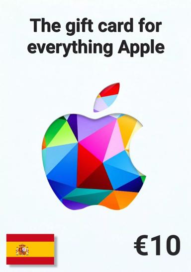 Apple iTunes Spain 10 EUR Gift Card cover image