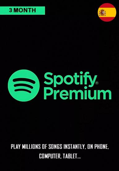 Spotify 3 Month ES Gift Card cover image