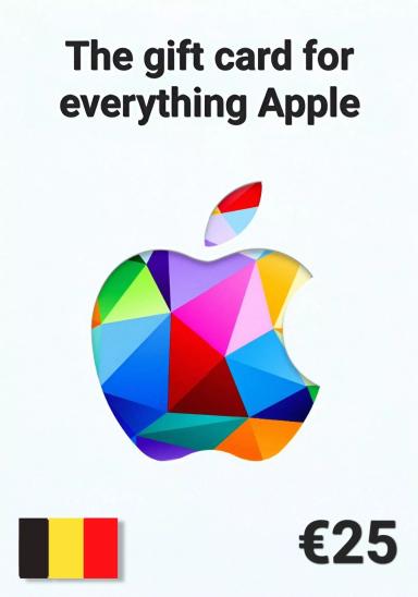 Apple iTunes Belgium 25 EUR Gift Card cover image
