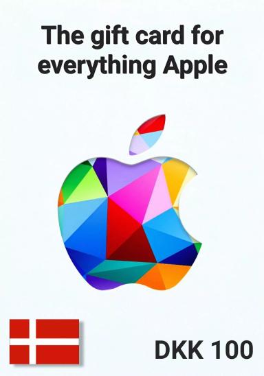 Apple iTunes Denmark 100 DKK Gift Card cover image