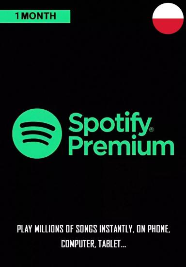 Spotify 1 Month PL Gift Card cover image