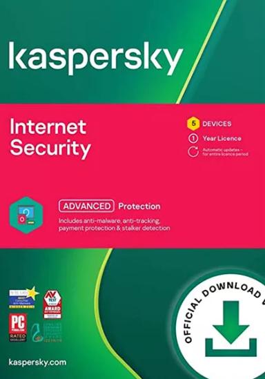 Kaspersky Internet Security Multi-Device 2023 (5 Kasutajat, 1 Aasta) cover image