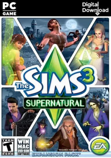 The Sims 3: Supernatural DLC (PC/MAC) cover image