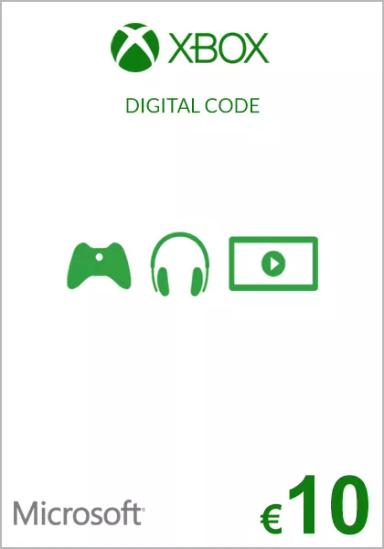EU Xbox 10 Euro Kinkekaart  cover image