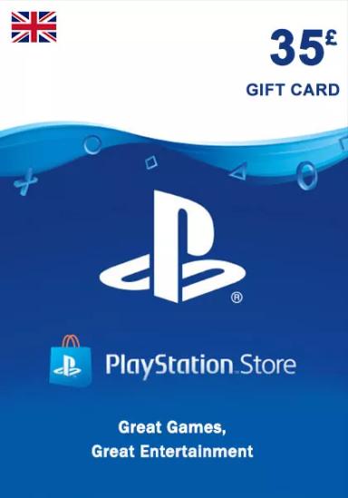 UK PSN 35 GBP Gift Card cover image